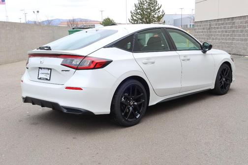 Platinum White Pearl 2026 Honda Civic Sport