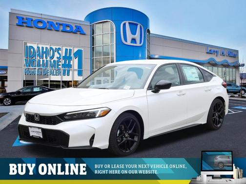 Platinum White Pearl 2026 Honda Civic Sport