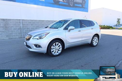 Galaxy Silver Metallic 2017 Buick Envision Premium II