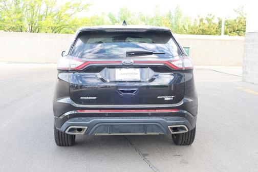 Shadow Black 2017 Ford Edge Sport