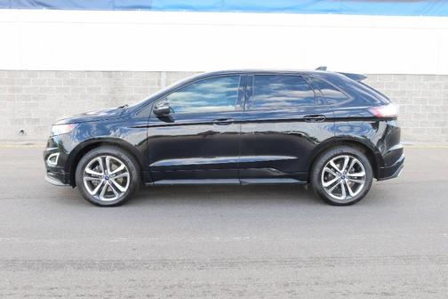 Shadow Black 2017 Ford Edge Sport