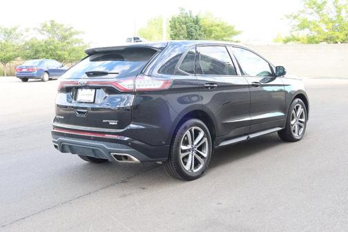 Shadow Black 2017 Ford Edge Sport