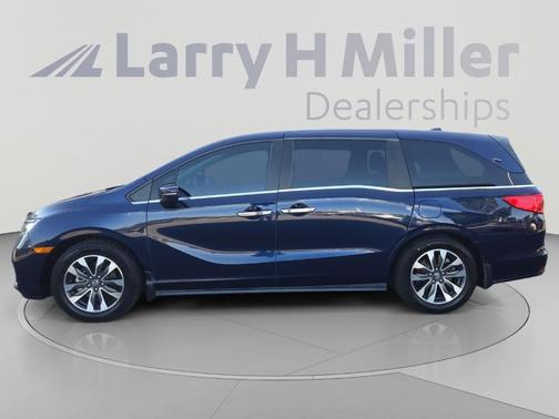 Obsidian Blue Pearl 2021 Honda Odyssey EX-L