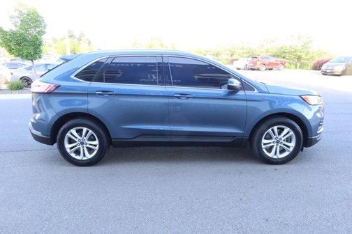 Blue Metallic 2019 Ford Edge SEL