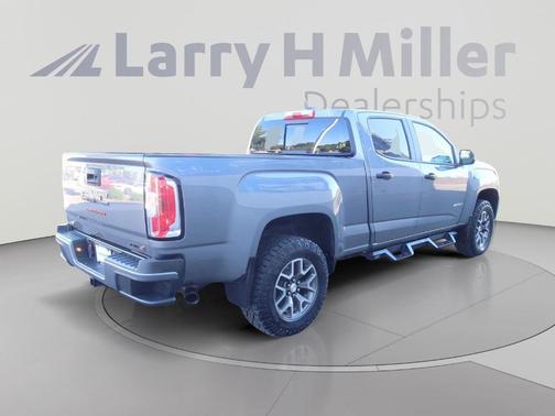 Satin Steel Metallic 2021 GMC Canyon AT4