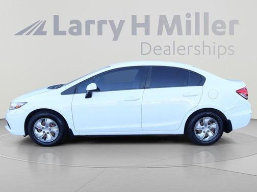 Taffeta White 2013 Honda Civic LX