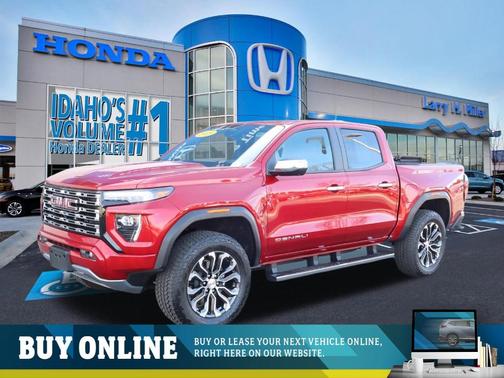 Volcanic Red 2025 GMC Canyon Denali