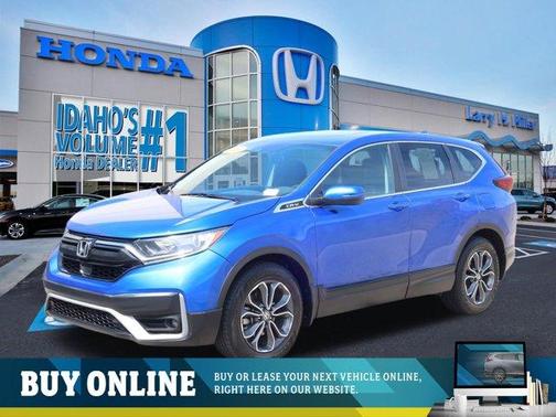 Aegean Blue Metallic 2020 Honda CR-V EX-L