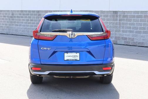 Aegean Blue Metallic 2020 Honda CR-V EX-L