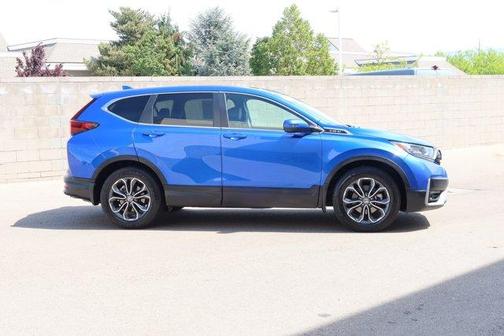 Aegean Blue Metallic 2020 Honda CR-V EX-L