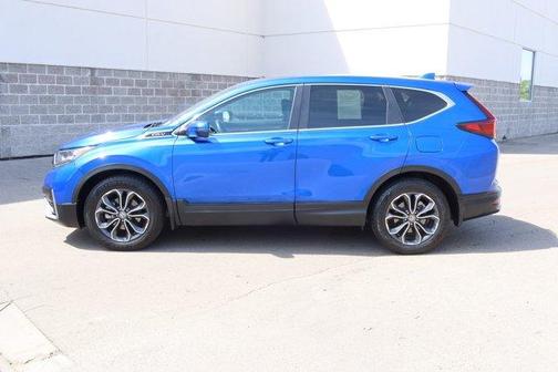 Aegean Blue Metallic 2020 Honda CR-V EX-L