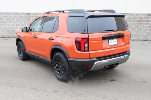 Sunset Orange 2026 Honda Passport TrailSport Elite Blackout