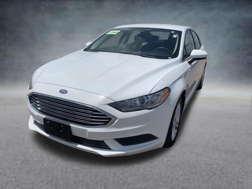 Oxford White 2018 Ford Fusion Hybrid SE