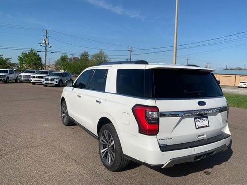 Star White Metallic Tri-Coat 2021 Ford Expedition Limited