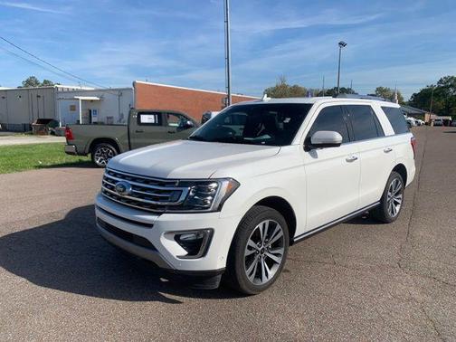 Star White Metallic Tri-Coat 2021 Ford Expedition Limited