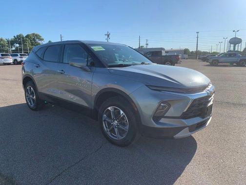metallic aluminum 2025 Chevrolet Blazer 2LT