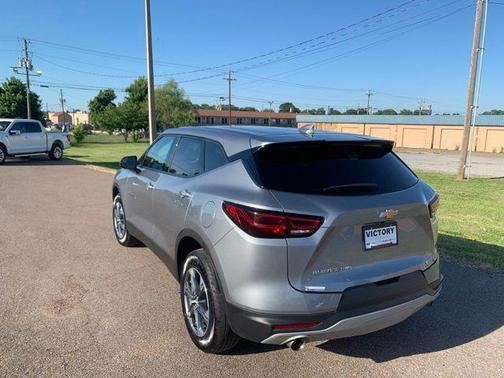 metallic aluminum 2025 Chevrolet Blazer 2LT