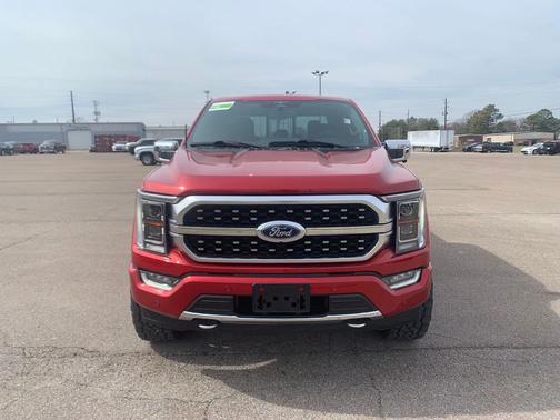Rapid Red Metallic Tinted Clearcoat 2023 Ford F-150 Platinum