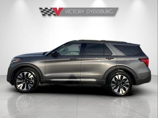 Carbonized Gray Metallic 2026 Ford Explorer Platinum