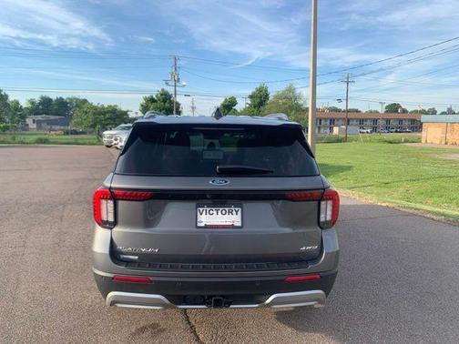 Carbonized Gray Metallic 2026 Ford Explorer Platinum