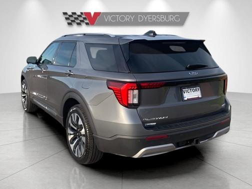 Carbonized Gray Metallic 2026 Ford Explorer Platinum