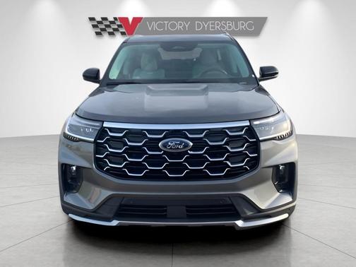 Carbonized Gray Metallic 2026 Ford Explorer Platinum