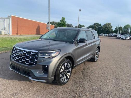 Carbonized Gray Metallic 2026 Ford Explorer Platinum