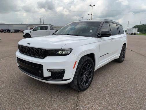 Bright White Clearcoat 2024 Jeep Grand Cherokee L Summit Reserve