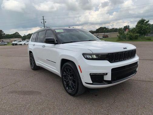 Bright White Clearcoat 2024 Jeep Grand Cherokee L Summit Reserve