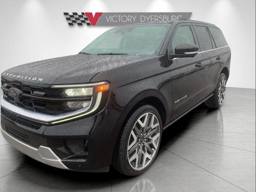Agate Black Metallic 2025 Ford Expedition Platinum