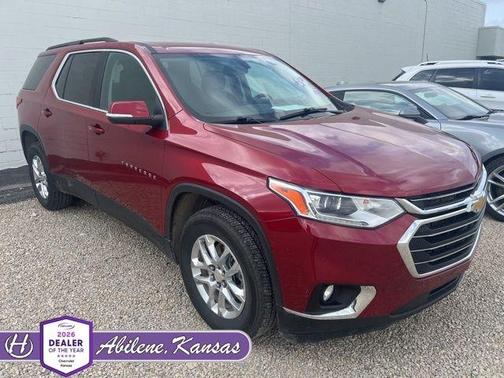 Cajun Red Tintcoat 2021 Chevrolet Traverse LT Cloth
