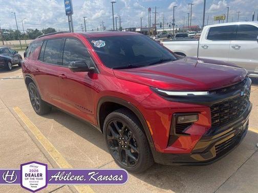 Radiant Red 2024 Chevrolet Traverse RS