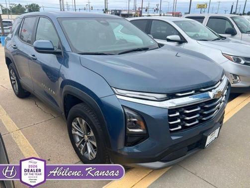 Lakeshore Blue Metallic 2025 Chevrolet Equinox LT