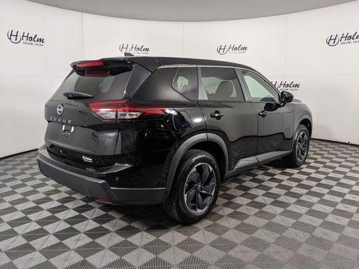 Black 2025 Nissan Rogue SV