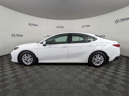 White 2025 Toyota Camry LE