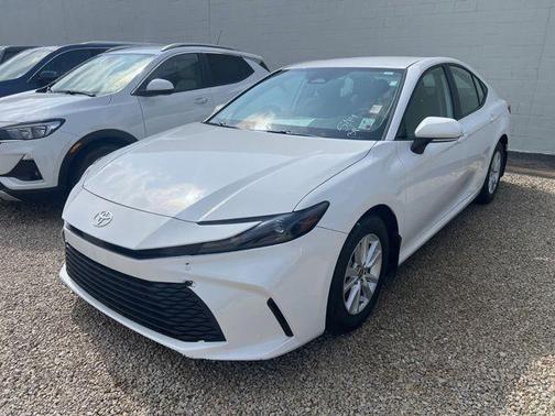 White 2025 Toyota Camry LE