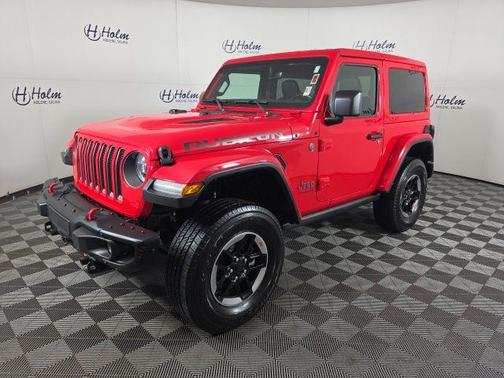 Red 2018 Jeep Wrangler Rubicon