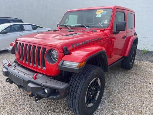 Red 2018 Jeep Wrangler Rubicon