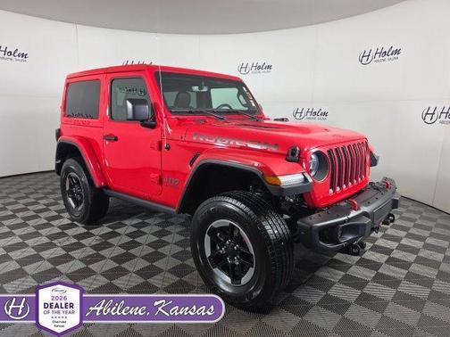 Red 2018 Jeep Wrangler Rubicon