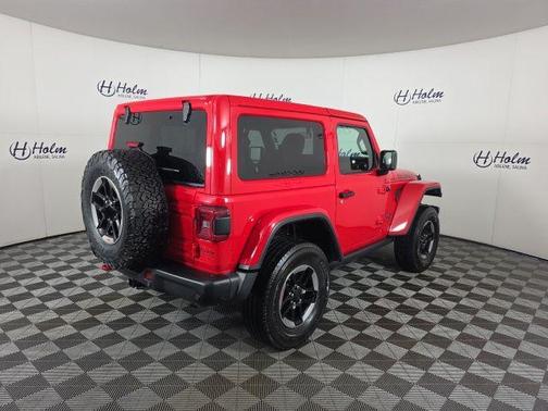 Red 2018 Jeep Wrangler Rubicon