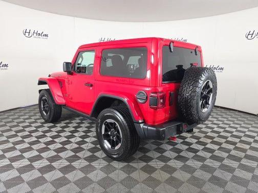 Red 2018 Jeep Wrangler Rubicon