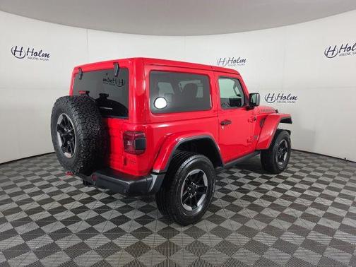 Red 2018 Jeep Wrangler Rubicon