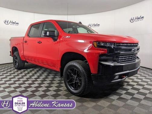 Red 2021 Chevrolet Silverado 1500 LT Trail Boss