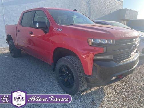 Red 2021 Chevrolet Silverado 1500 LT Trail Boss