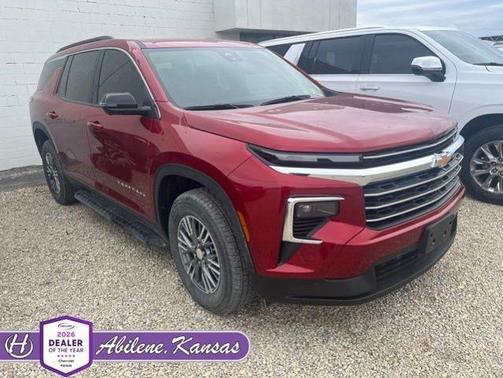Radiant Red 2024 Chevrolet Traverse LT