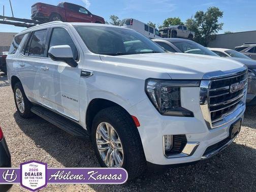Summit White 2023 GMC Yukon SLT