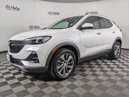White Frost Tri-Coat 2023 Buick Encore GX Essence