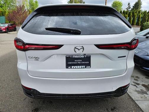 Rhodium White Premium 2024 Mazda CX-90 PHEV Preferred