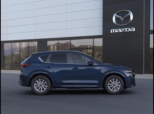 Deep Crystal Blue Mica 2025 Mazda CX-5 2.5 S Preferred Package
