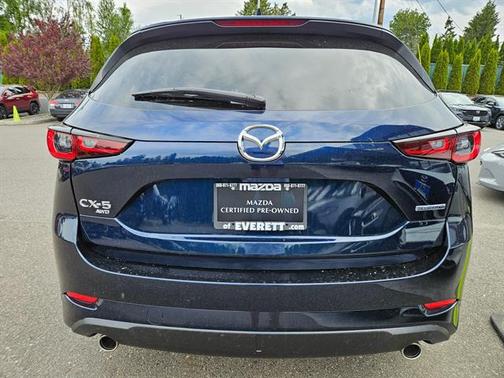 Deep Crystal Blue Mica 2025 Mazda CX-5 2.5 S Preferred Package